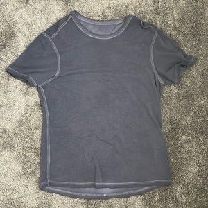 MENS Lululemon Athletica Large Grey Short sleeve T-shirt
